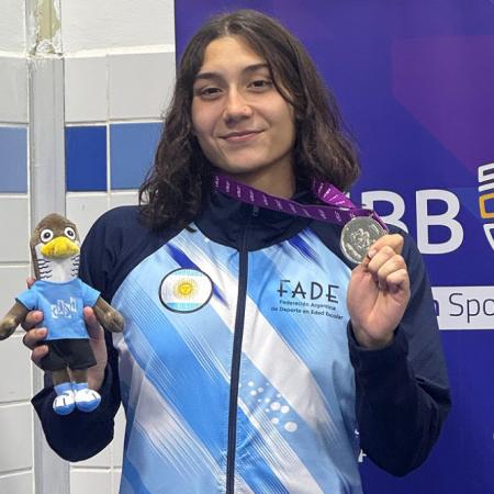 La necochense Guadalupe Angiolini representará a Argentina en los Juegos Suramericanos de la Juventud Panamá 2026