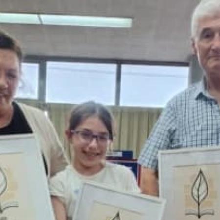Una niña de 10 años fue la más lectora del año en Necochea