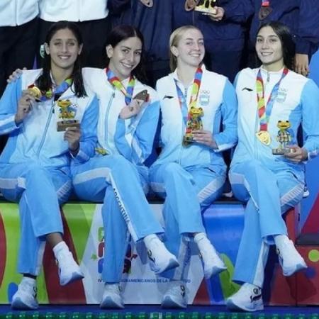 Juegos Suramericanos de la Juventud: histórica actuación de Guadalupe Angiolini con medalla de Oro en la Posta 4x100