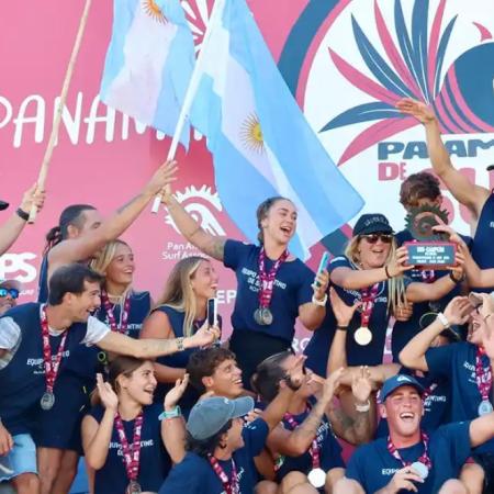 Con una destacada presencia de Evelyn Gontier, Argentina cerró un gran torneo y fue segunda en el Panamericano de Surf