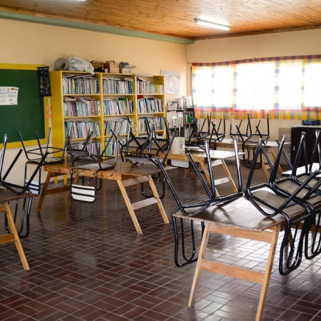 Suspensión de clases en el turno vespertino