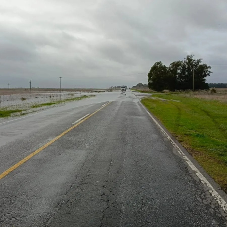 La Ruta Nacional 228 estará cortada hasta mañana a las 8
