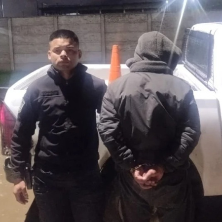 Detuvieron en Quequén a un hombre que violó una restricción judicial y amenazó a su ex pareja frente a la Policía