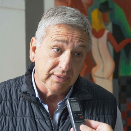 Sergio Giorello confirmó que trabajan en un bypass de emergencia sobre la Ruta 228 y advirtió graves daños en caminos rurales
