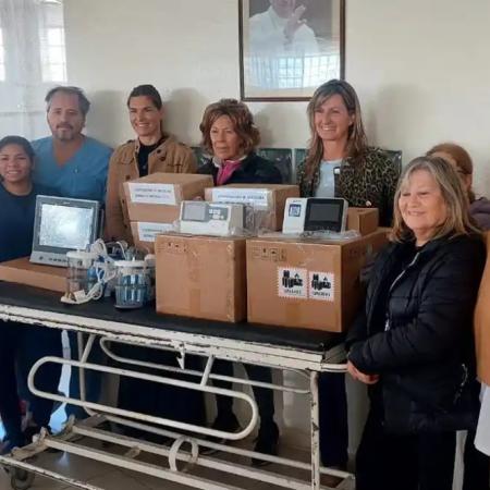 La Cooperadora donó aparatología por más de 15 millones de pesos al Hospital