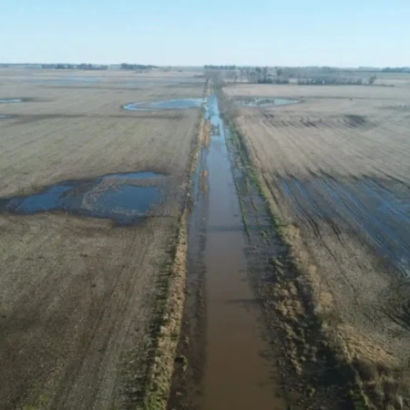 Buscan que la Provincia declare la emergencia agropecuaria por las inundaciones en el distrito