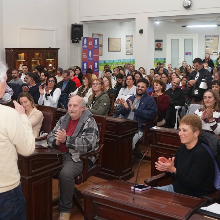 Ante un gran marco de público se realizó un nuevo Conversatorio de Discapacidad