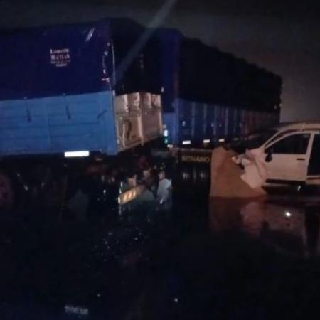 Impactante choque múltiple en la Ruta 2: “Con la lluvia el asfalto estaba resbaladizo como jabón”