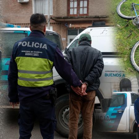 Tres procedimientos policiales en Necochea: detuvieron a un hombre armado, recuperaron una bicicleta robada y secuestraron un arma en un allanamiento