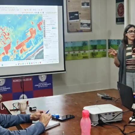 Hidráulica expuso ante concejales sobre las zonas críticas del distrito y las obras pendientes para evitar anegamientos