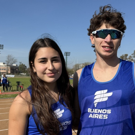Destacadas actuaciones de Santino Marchetti y Rosario Coronel en el Nacional U23 de atletismo