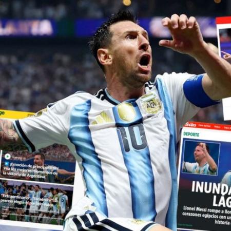 La heroica victoria de Argentina sobre Egipto tuvo repercusión mundial: los títulos más destacados de la prensa