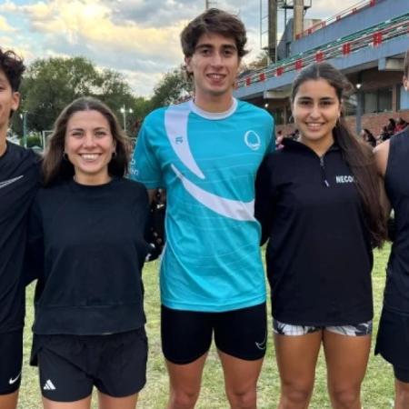 Santino Marchetti y Rosario Coronel representarán a Necochea en el Nacional U23 de atletismo