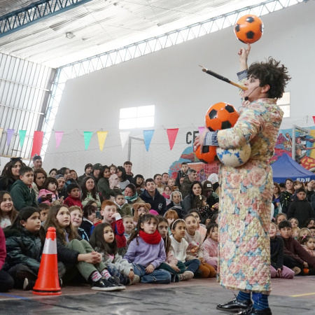 Los más pequeños disfrutaron de una gran fiesta por el Día del Niño en Quequén