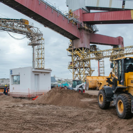 Avanza el plan de obras 2026 de Puerto Quequén