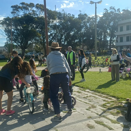El Observatorio realizó una nueva jornada de educación vial para niños y vecinos de Quequén