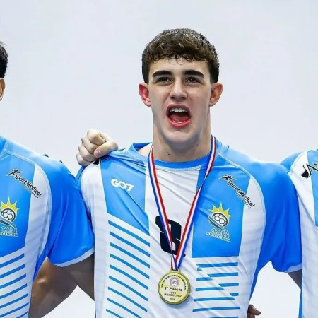 Demian Goñi fue convocado a la Selección Argentina Sub-17 de Beach Handball