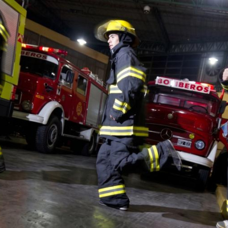 Bomberos Voluntarios de La Dulce se suman al sirenazo nacional para reclamar el pago de subsidios atrasados