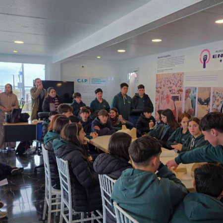 Estudiantes de Balcarce visitaron el Centro de Interpretación de Puerto Quequén