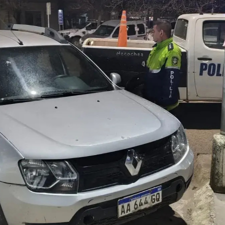 Recuperaron en Necochea una Renault Oroch robada en Mar del Plata
