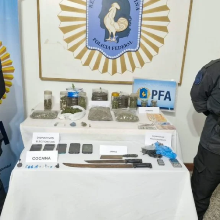 Allanaron un predio en calle 14 y detuvieron a un hombre por presunta venta de drogas