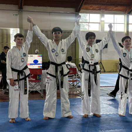Destacada actuación de taekwondistas necochenses en la 4ª etapa del ATT en Calamuchita