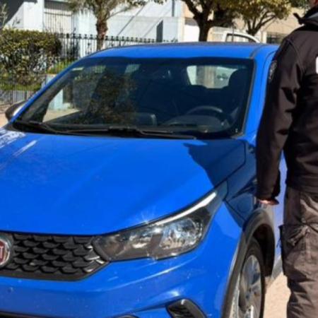 Recuperaron en Necochea un Fiat Argo robado a mano armada en Mar del Plata