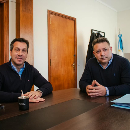 Ernesto Povilaitis asumió la presidencia de Puerto Quequén y ya inició su gestión