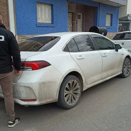 Operativo en la Villa Balnearia: recuperan un Toyota Corolla robado en Mar del Plata