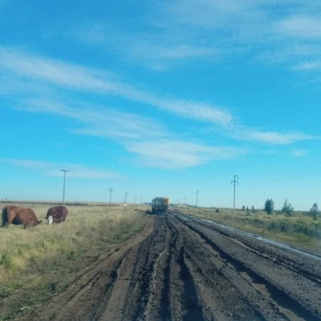 Las lluvias complican el mantenimiento de calles y caminos rurales de Necochea