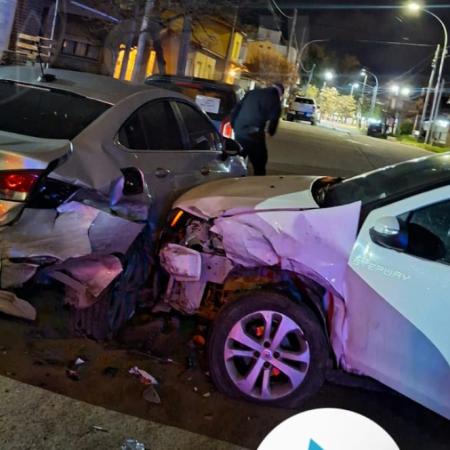 Fin de semana de siniestros viales en Necochea: tres choques y un motociclista grave